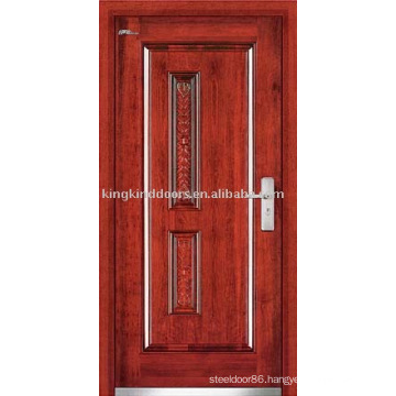 Exterior Steel Wood Door (JKD-236) Steel Armored Door For Strong Security Design